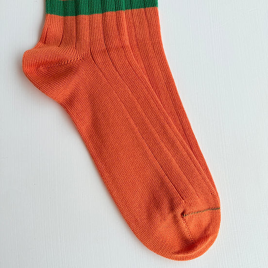 Heritage 9.1 Socks - Vintage 1960 Double Emerald Stripes