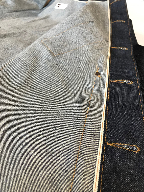 Tellason Coverall Jacket 16.5oz Selvedge Denim