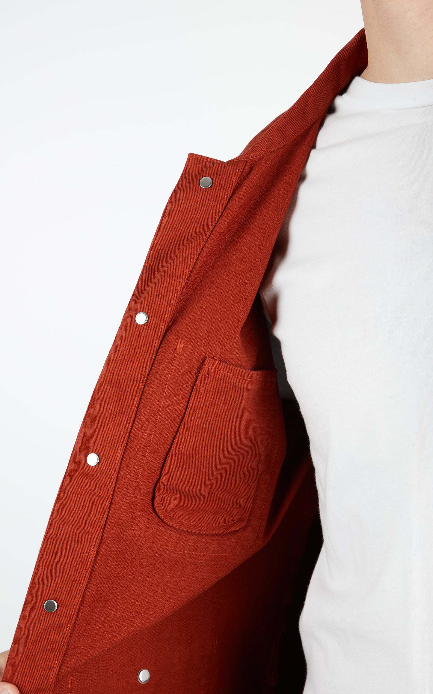 Tellason Coverall Jacket 13oz International Orange