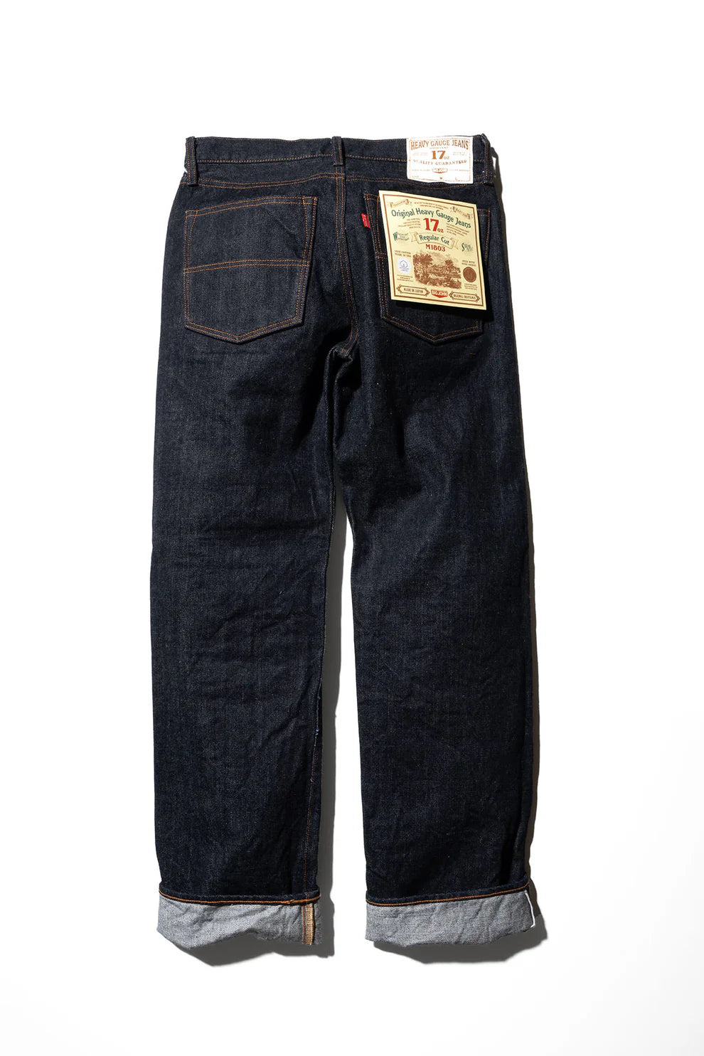 BIG JOHN M1803 (001) 17oz Heavy Gauge Denim Jeans