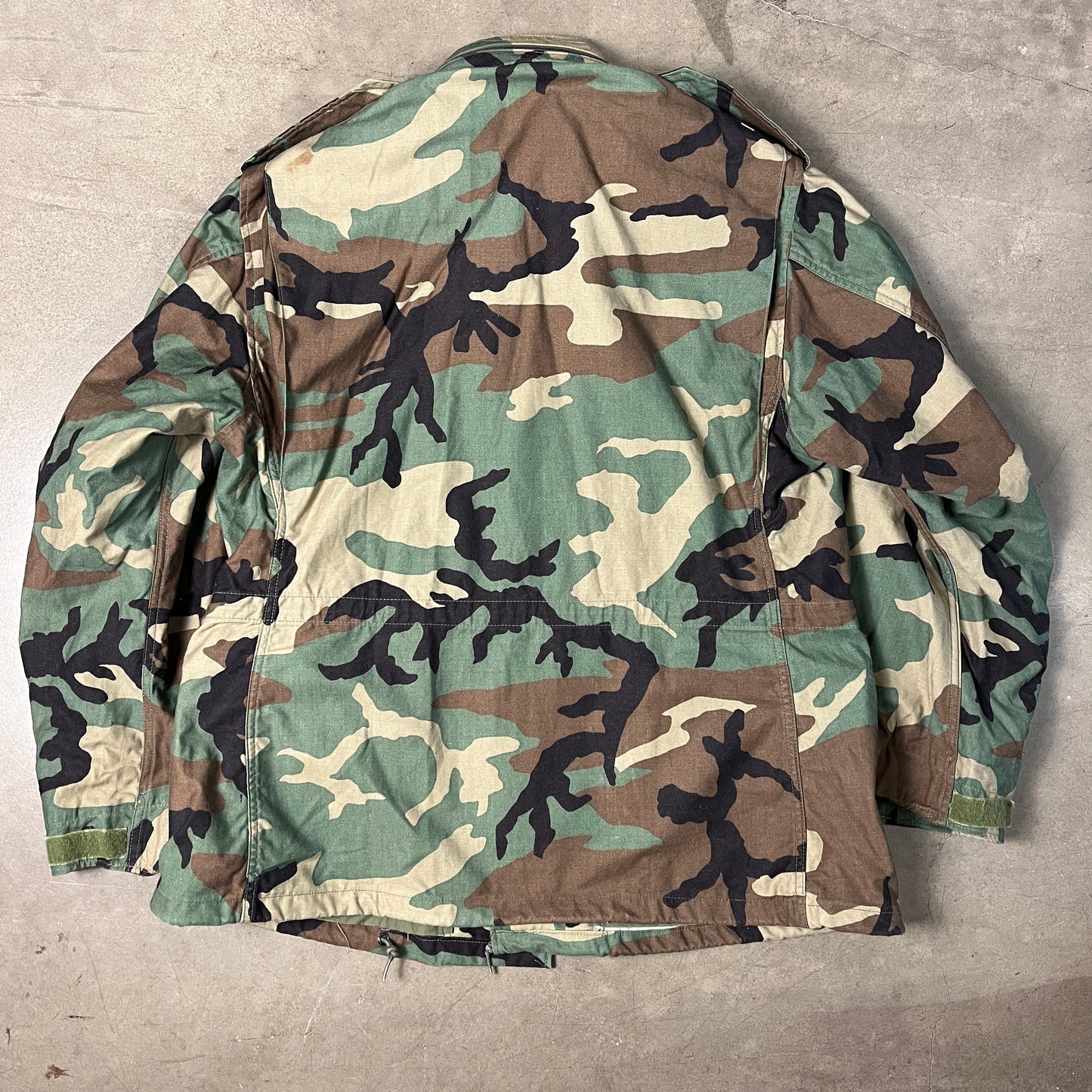 M-65 Woodland Camo Field Jacket (XL)