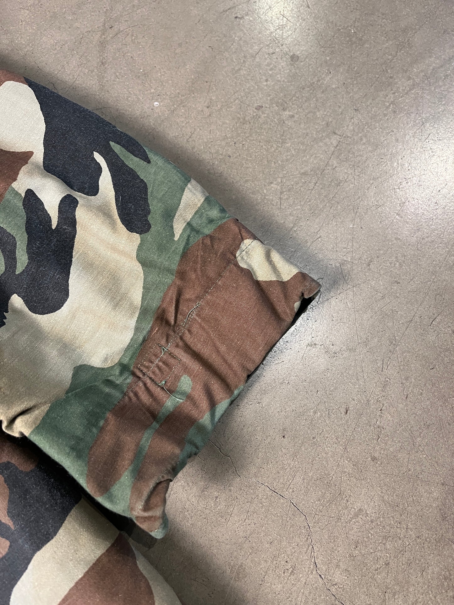 M-65 Woodland Camo Field Jacket (L)