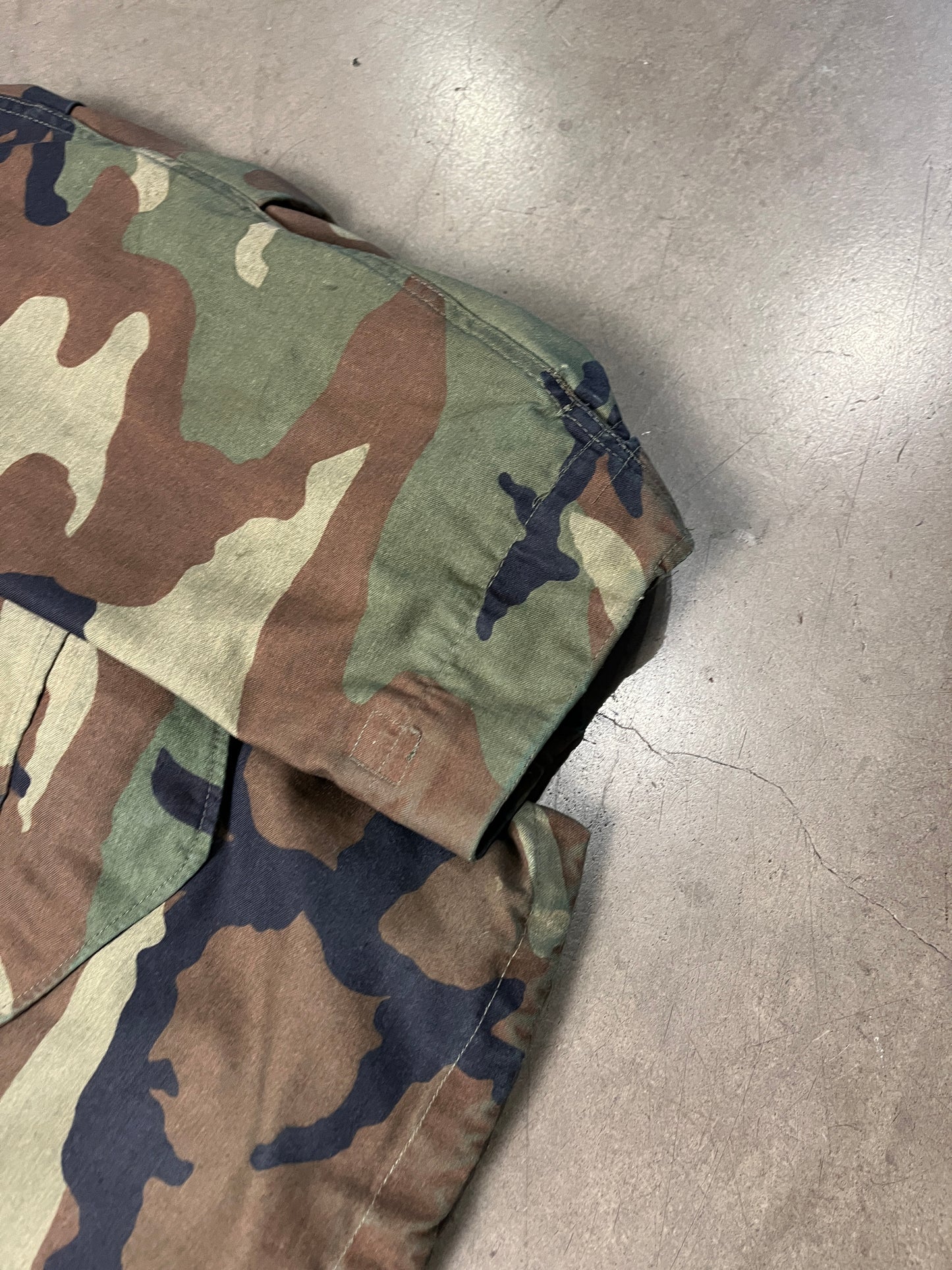 M-65 Woodland Camo Field Jacket (XL)