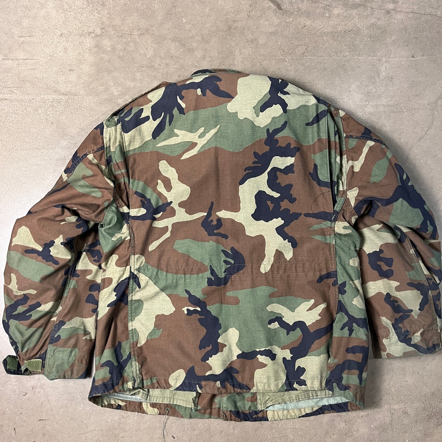 M-65 Woodland Camo Field Jacket (XL)