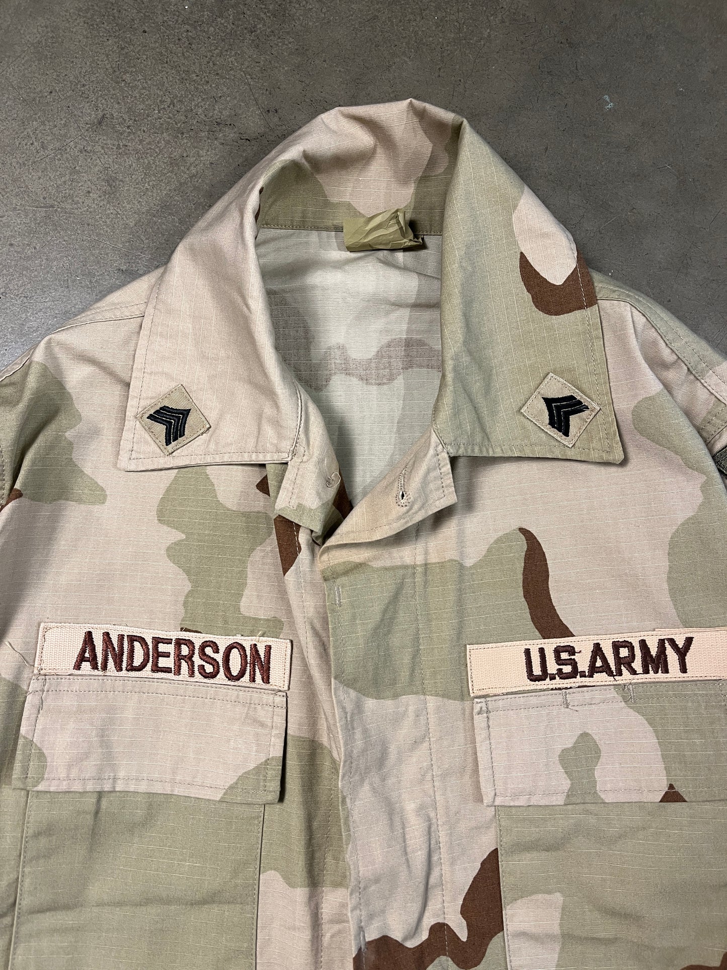 US 3-Color Desert Camo Jacket (L)