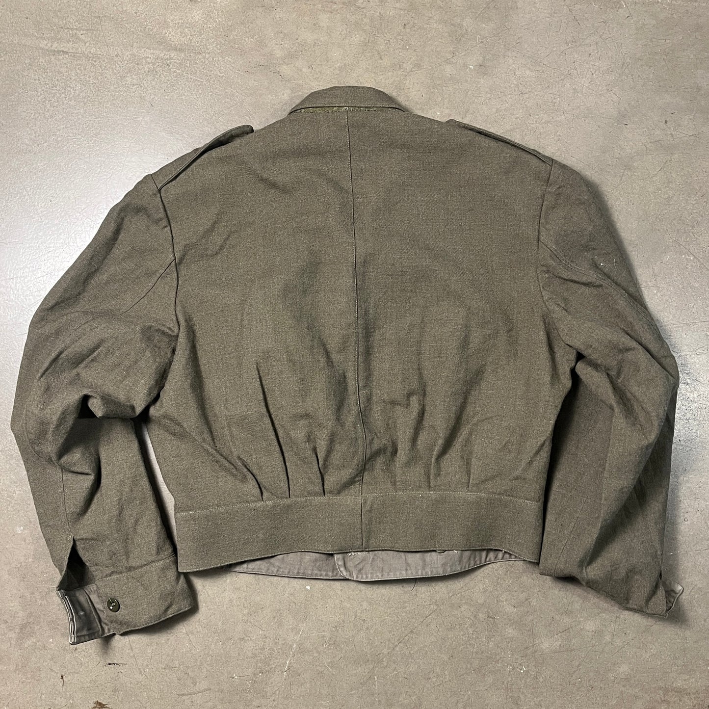 Belgian 60's Wool Cropped Jacket