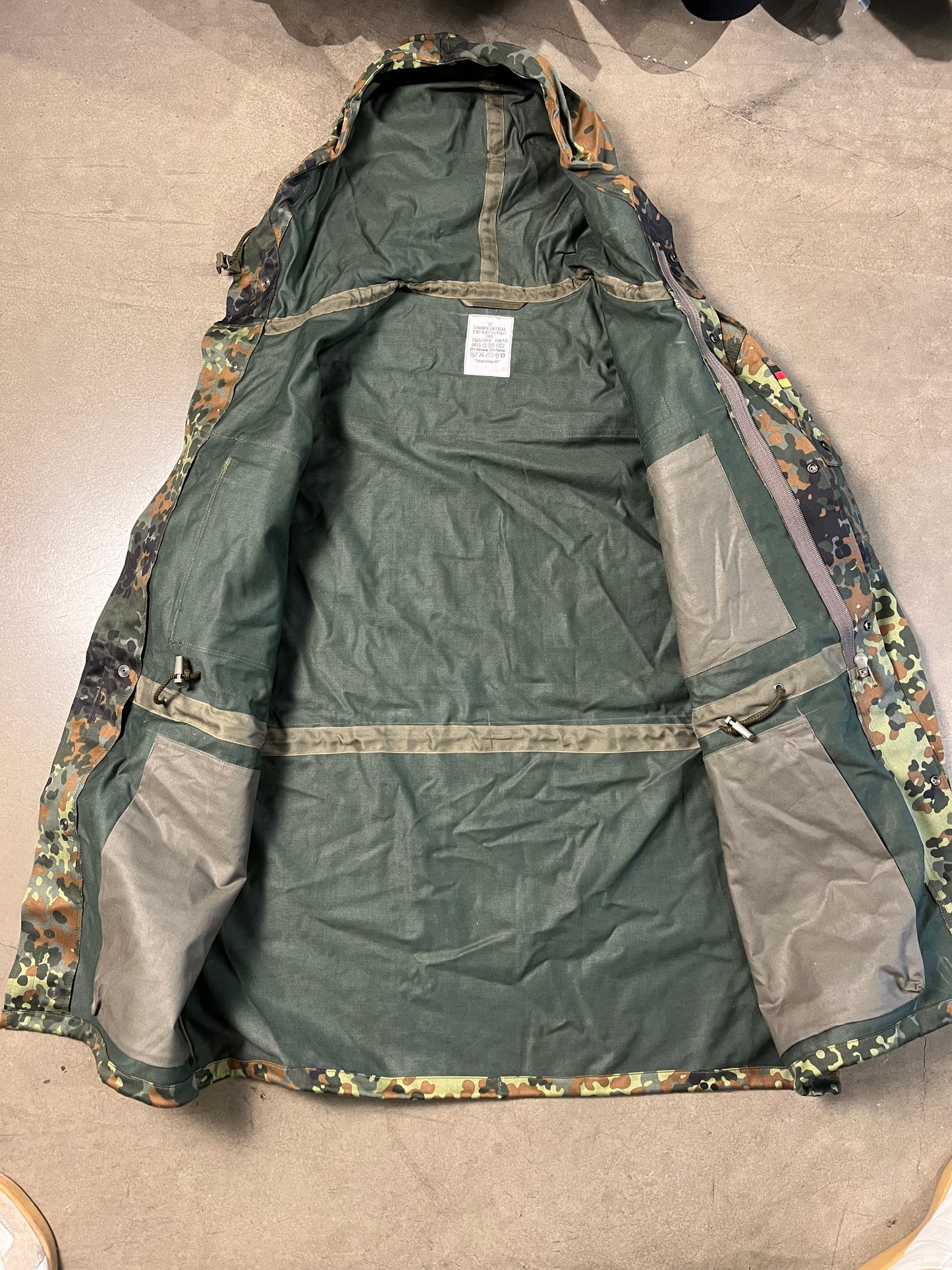 German Flecktarn Parka (Sıfır)