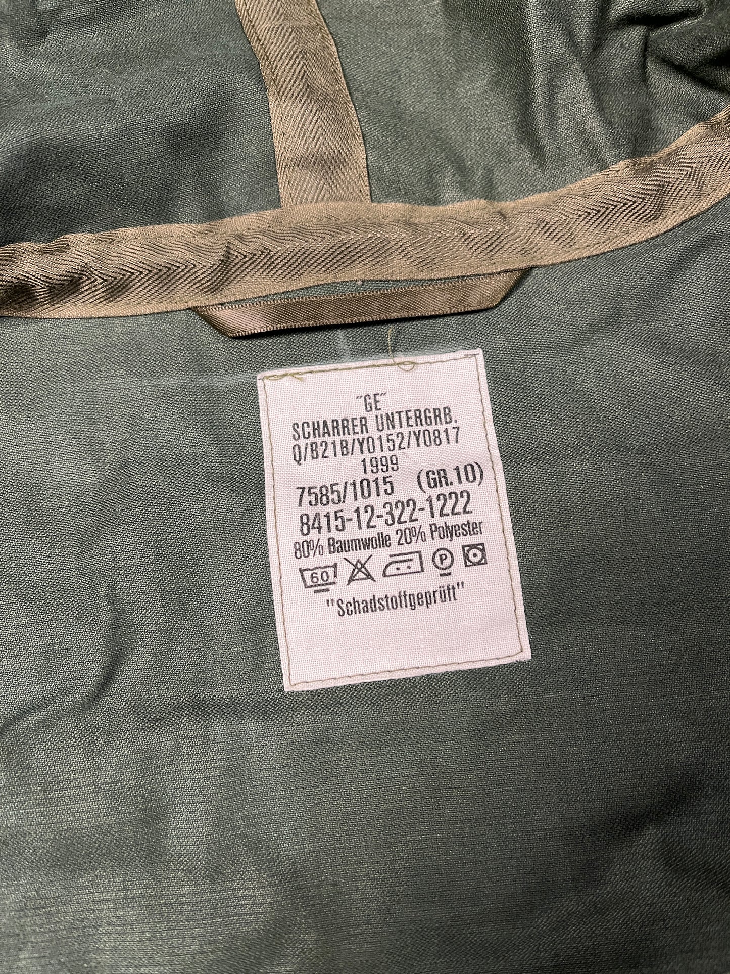 German Flecktarn Parka (Sıfır)