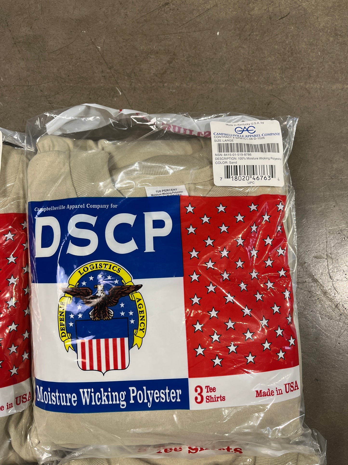 DSCP Moisture-wicking T-Shirt (3'lü paket)