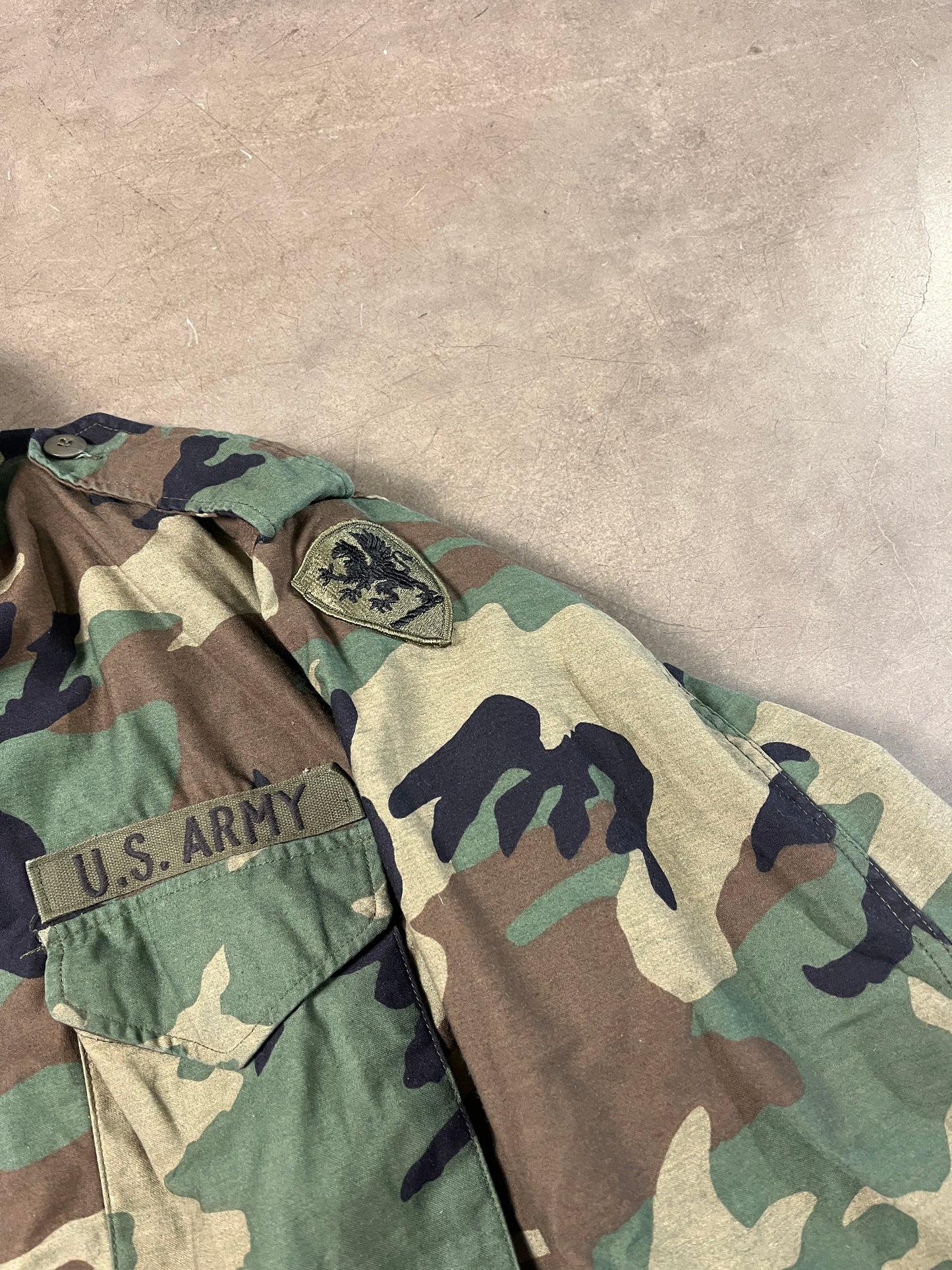 US Army Woodland M-65 Field Jacket (X-Large)