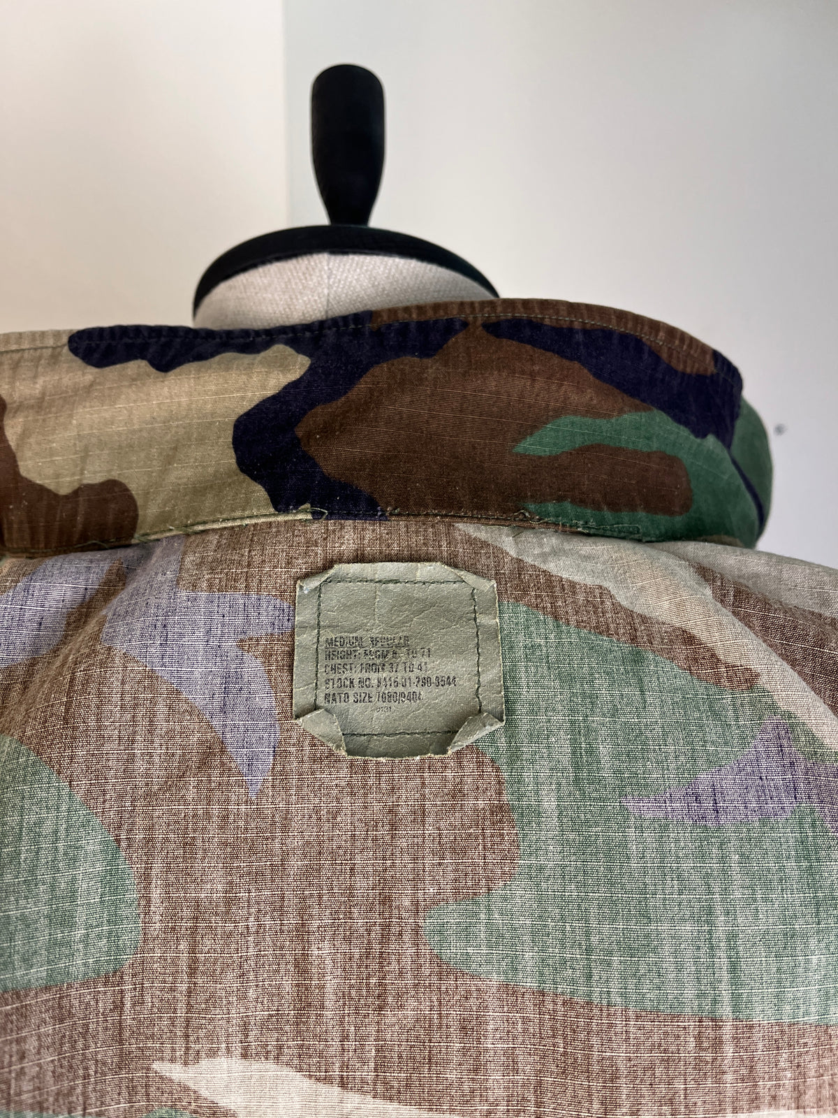 US Army Woodland Camo Jacket (L)