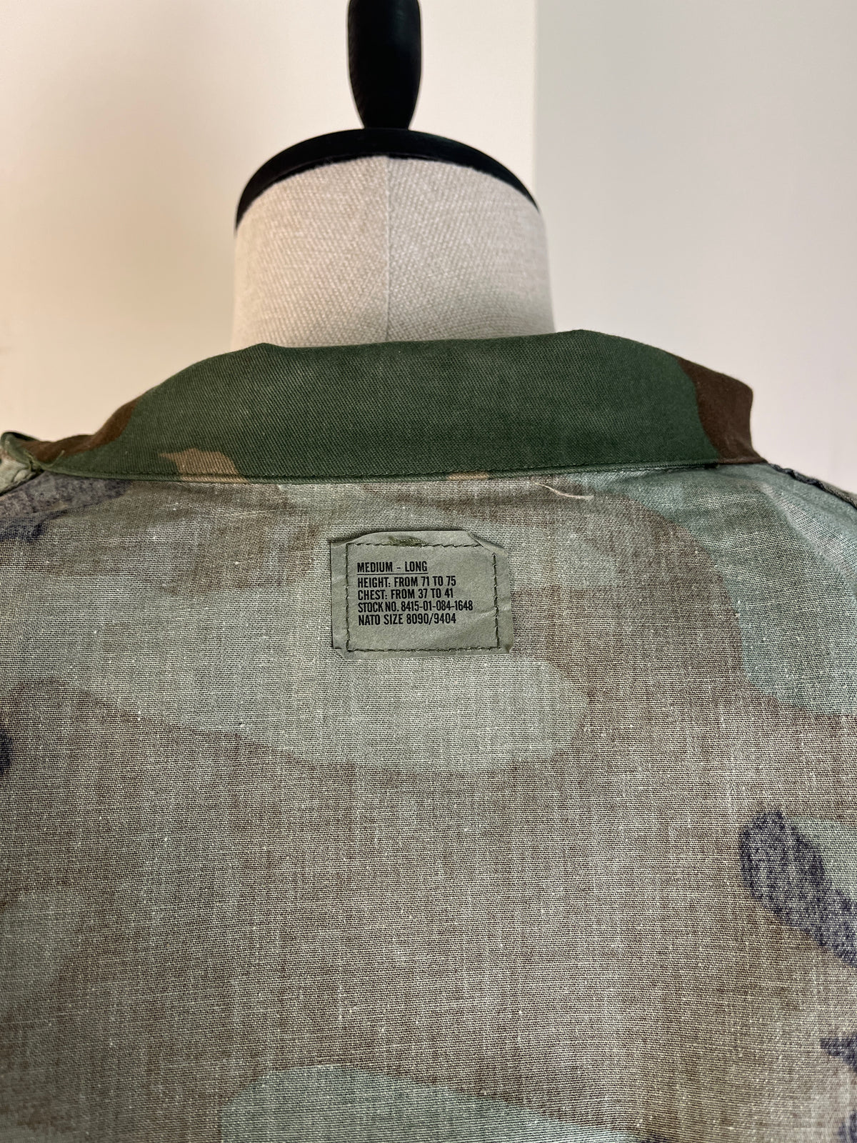 US Army Woodland Camo Jacket (L)