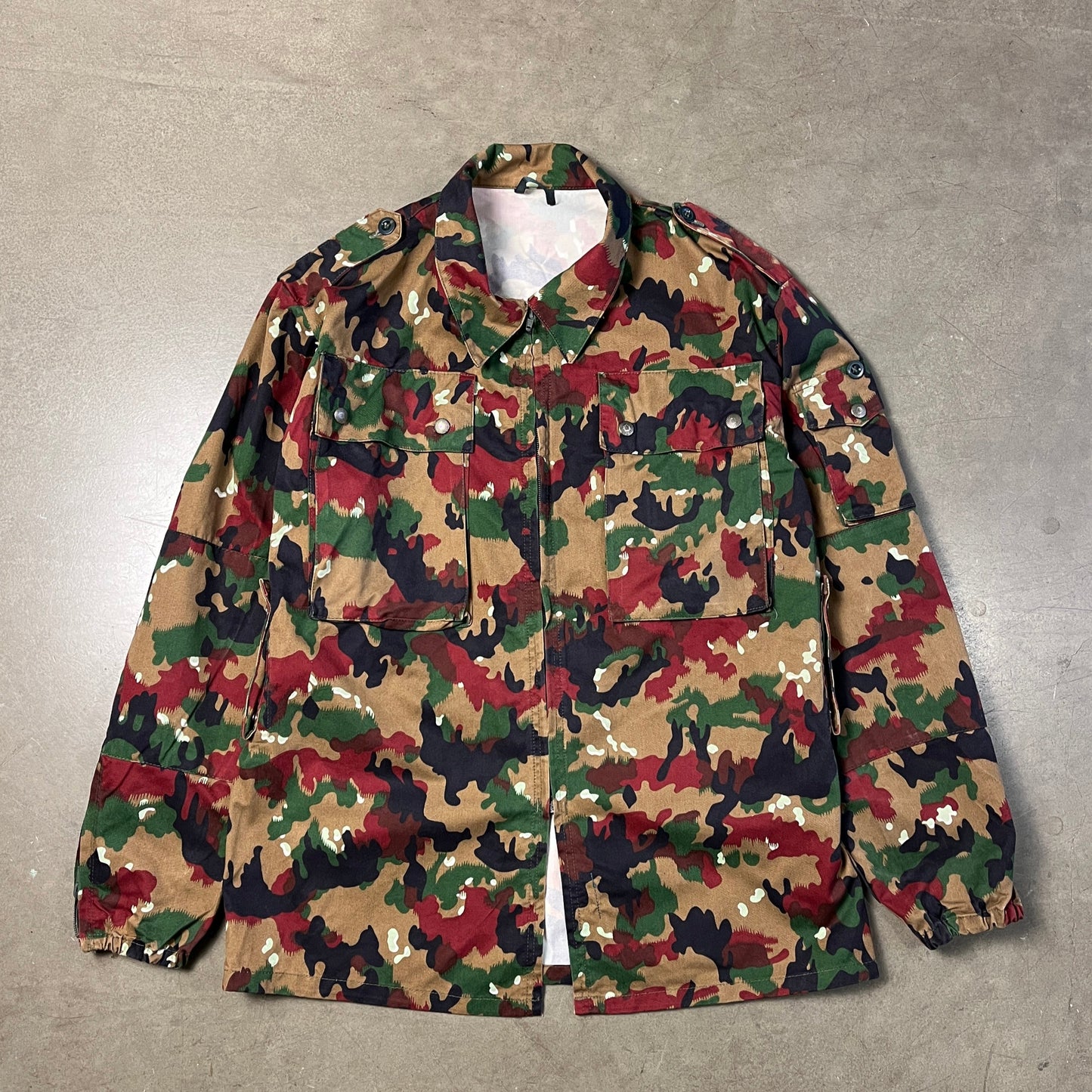 Swiss Army 80's Camo Jacket