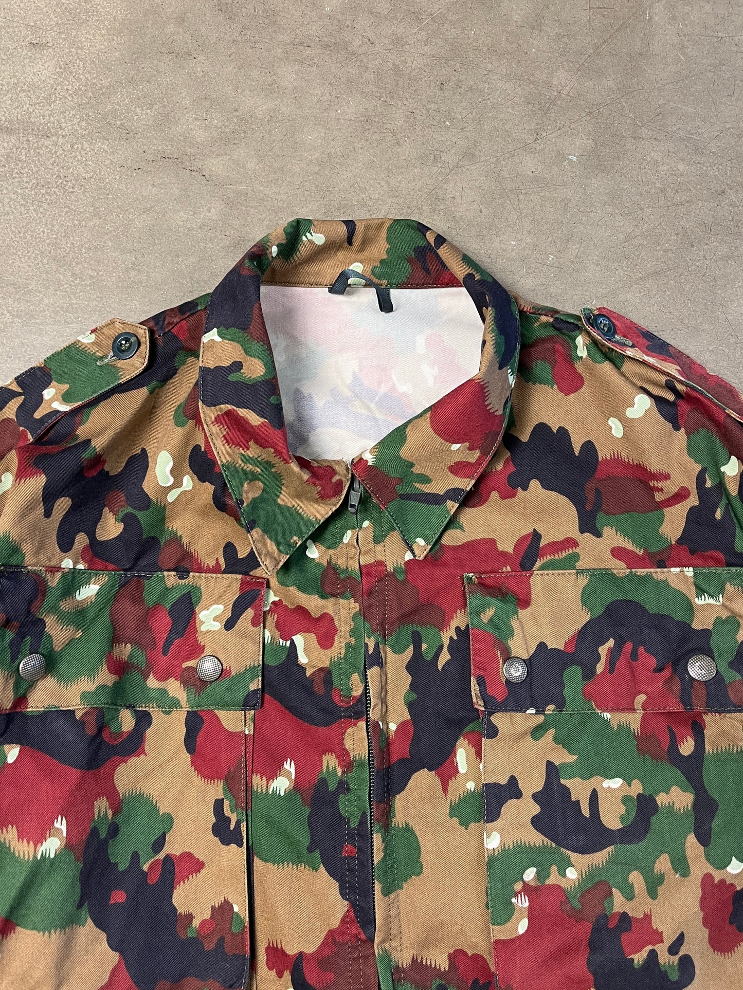 Swiss Army 80's Camo Jacket