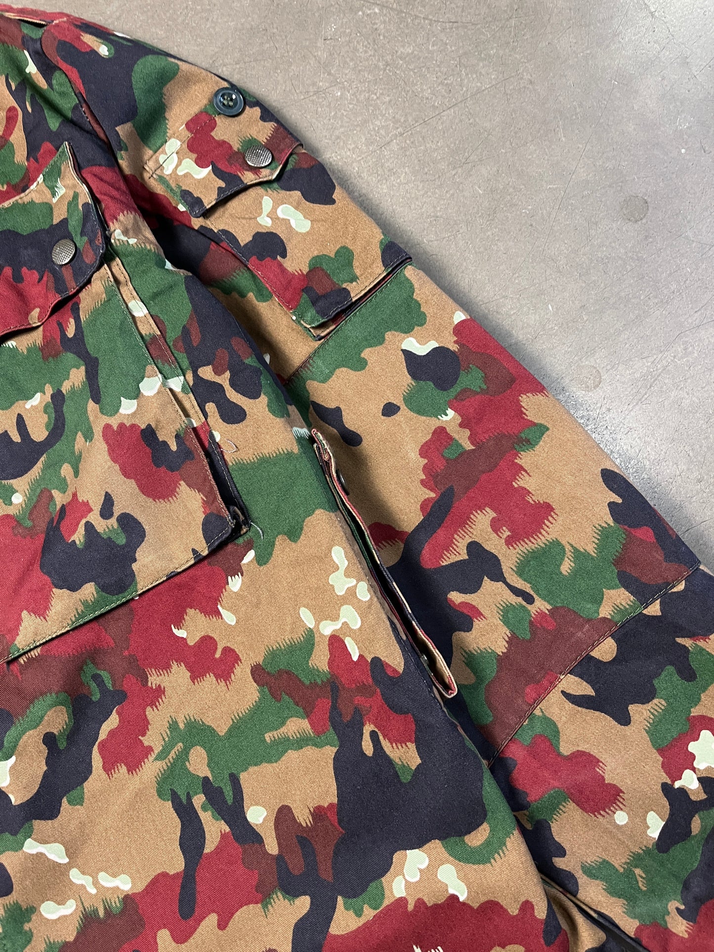 Swiss Army 80's Camo Jacket