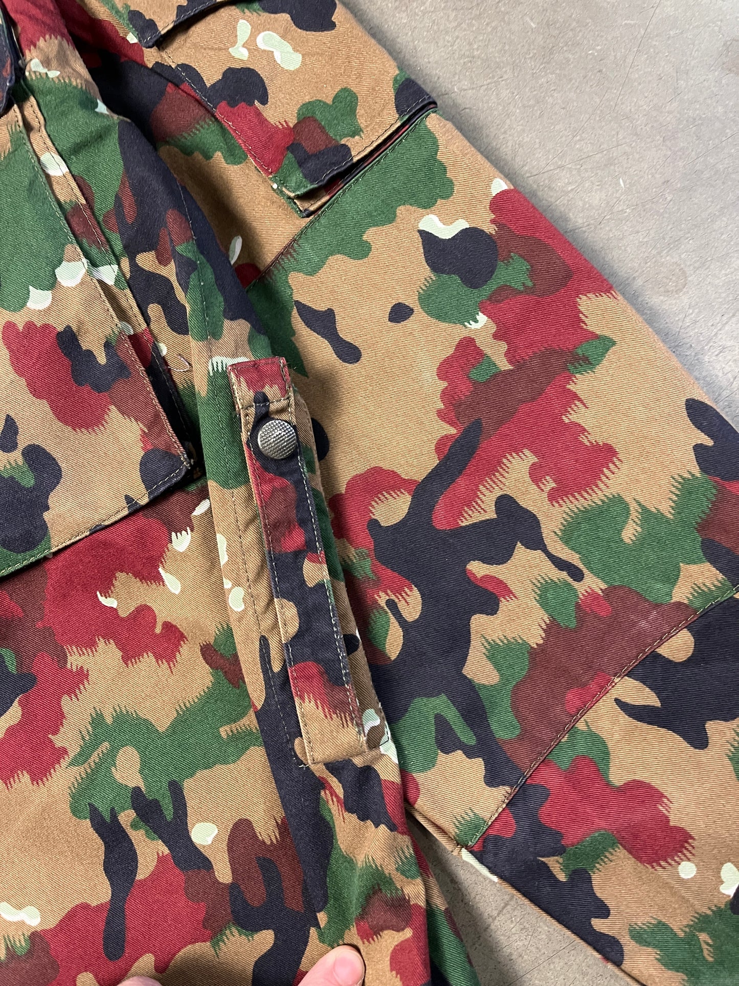 Swiss Army 80's Camo Jacket