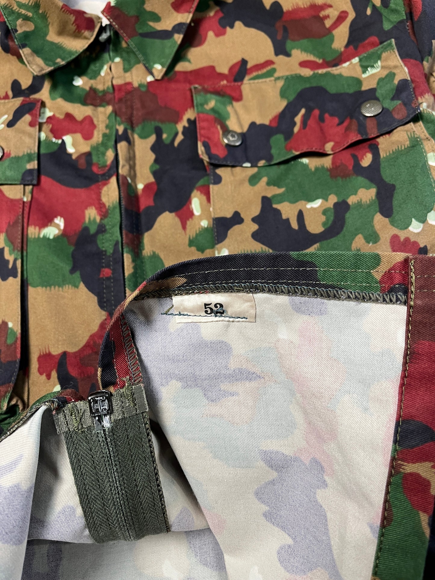 Swiss Army 80's Camo Jacket