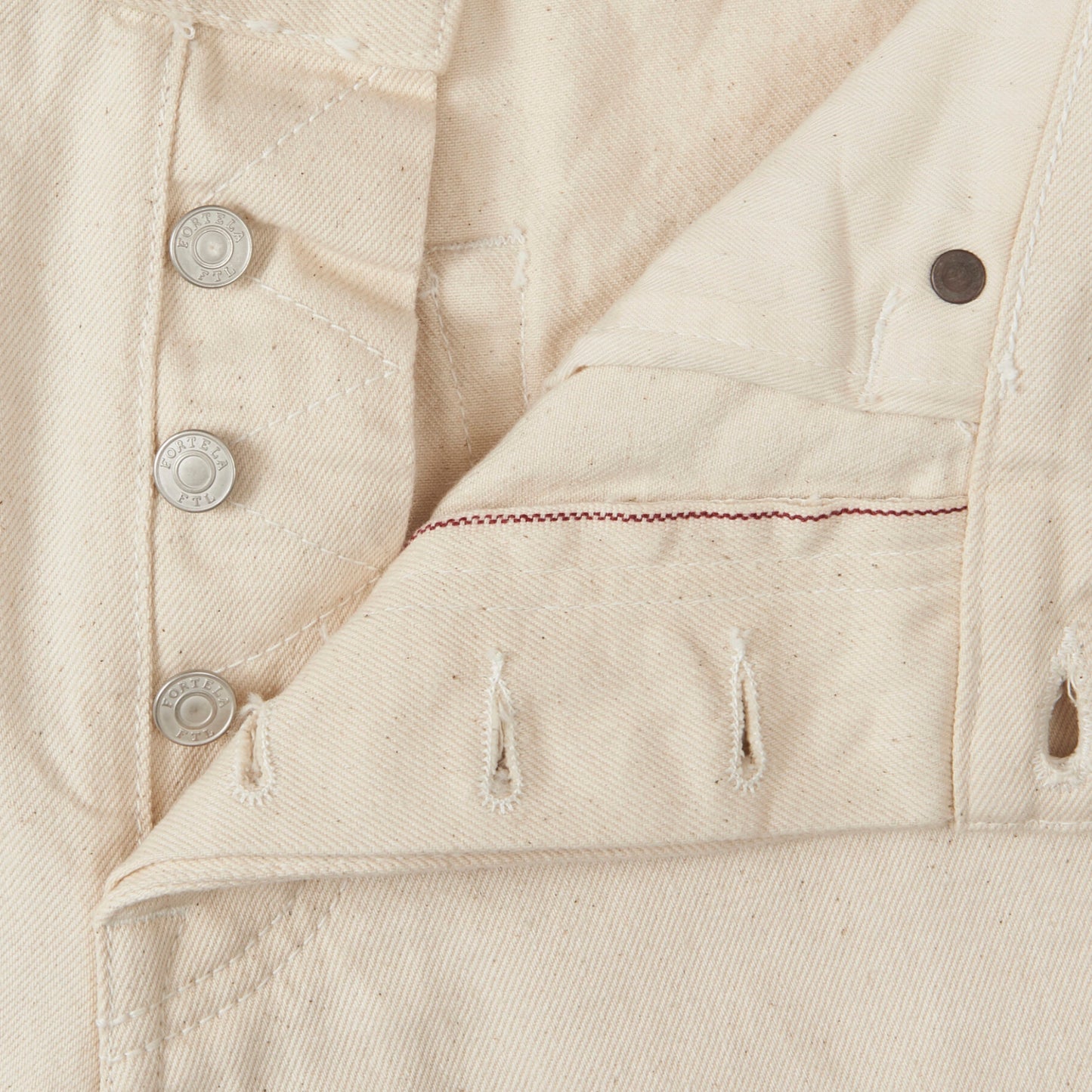 Fortela JOHN FIVE POCKETS SELVEDGE JEANS
