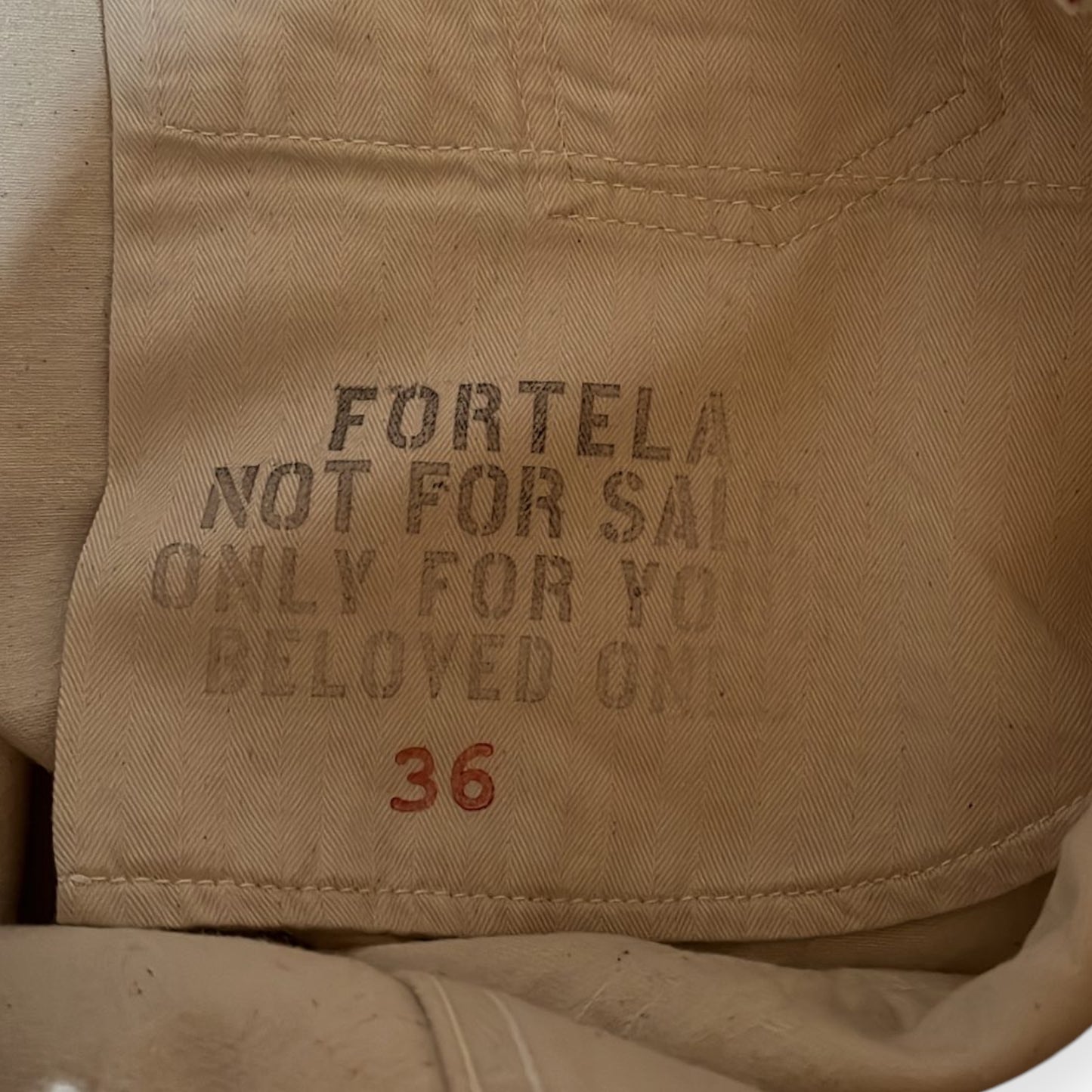 Fortela JOHN FIVE POCKETS SELVEDGE JEANS