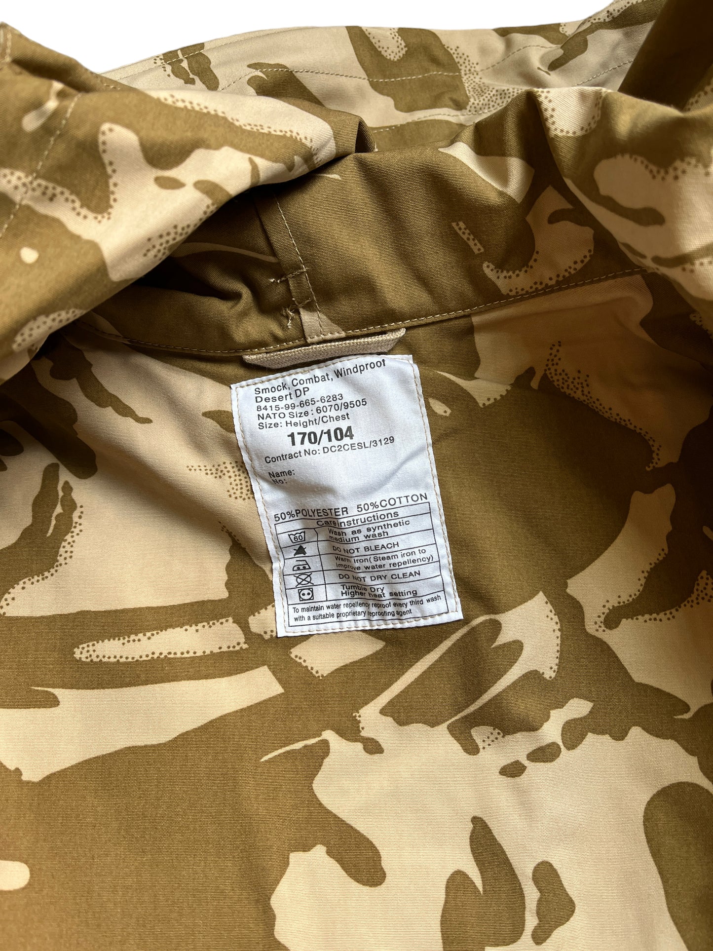 British Desert Windproof Smock
