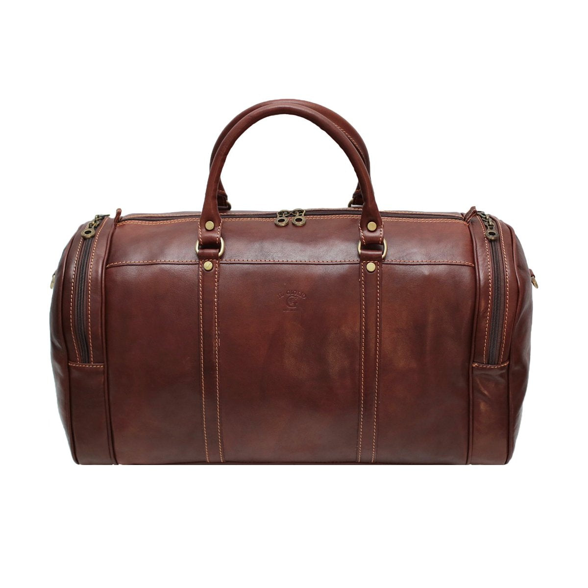 Fantini Pelletteria Leather Travel Bag Firenze