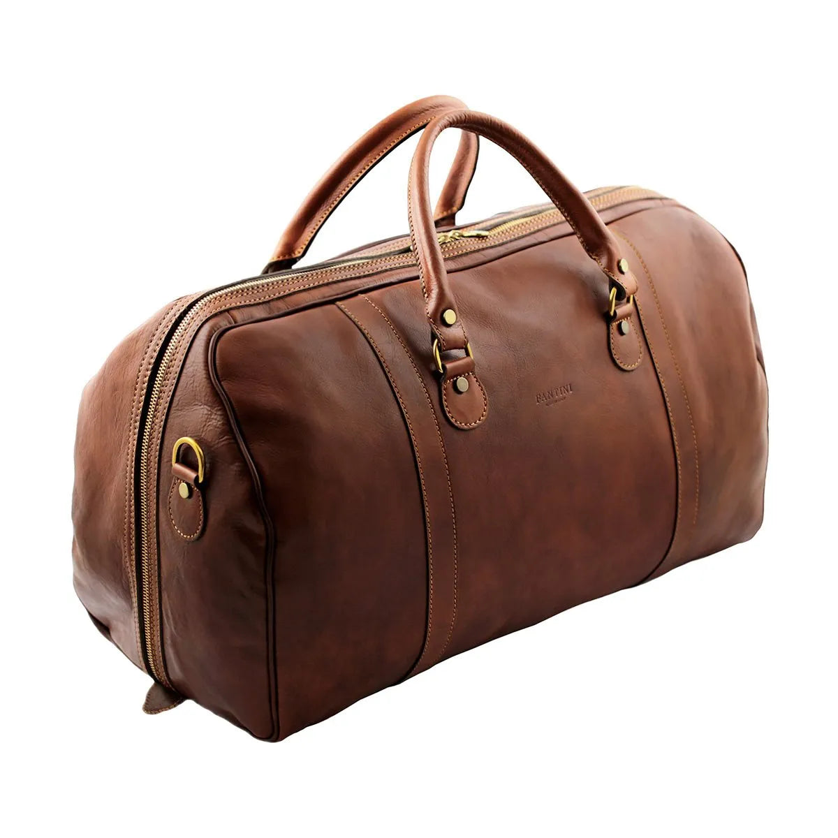 Fantini Pelletteria Leather Travel Bag Lisbona