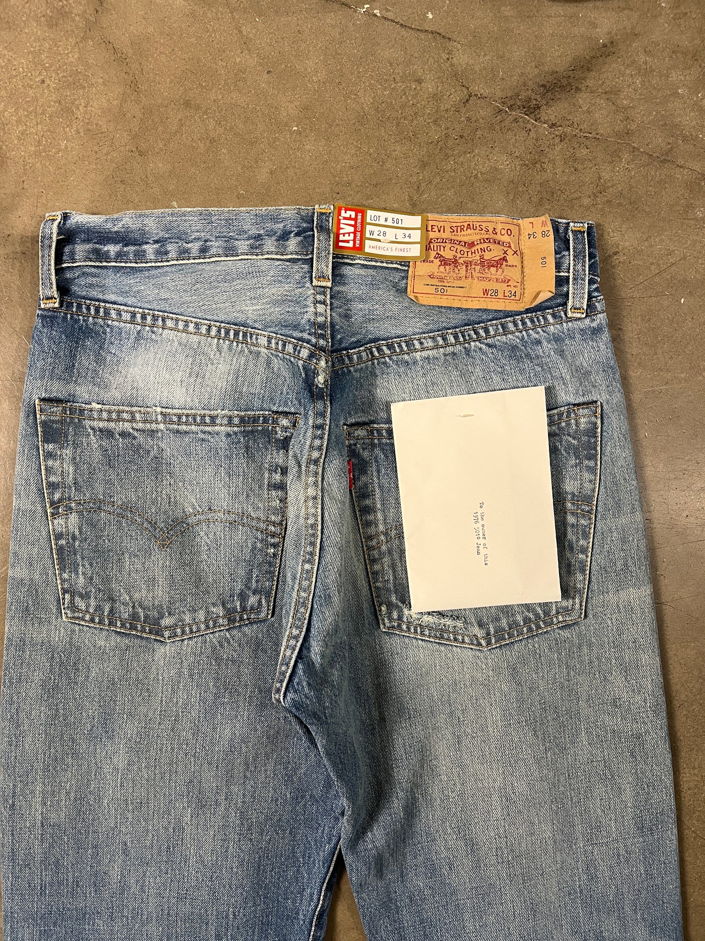 Levis 501 Jeans (28/34)