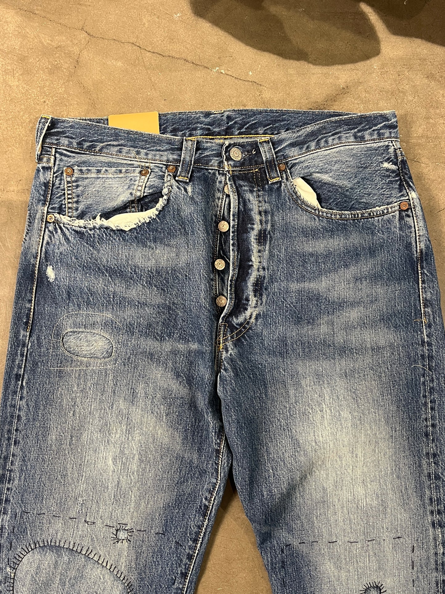 Levis 501 Jeans (34/32)