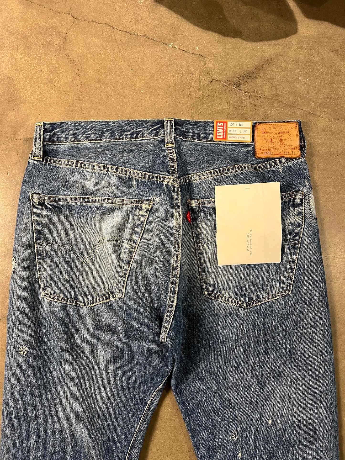 Levis 501 Jeans (34/32)