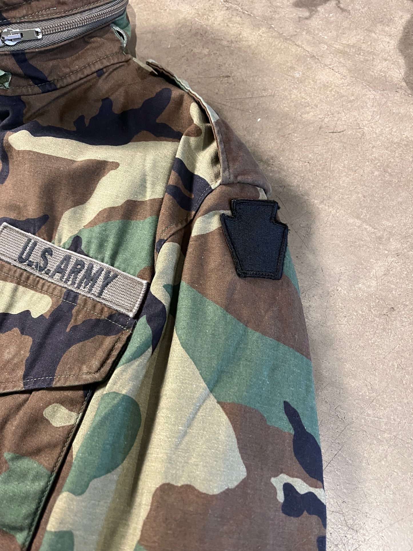 M65 Woodland Field Jacket (L)