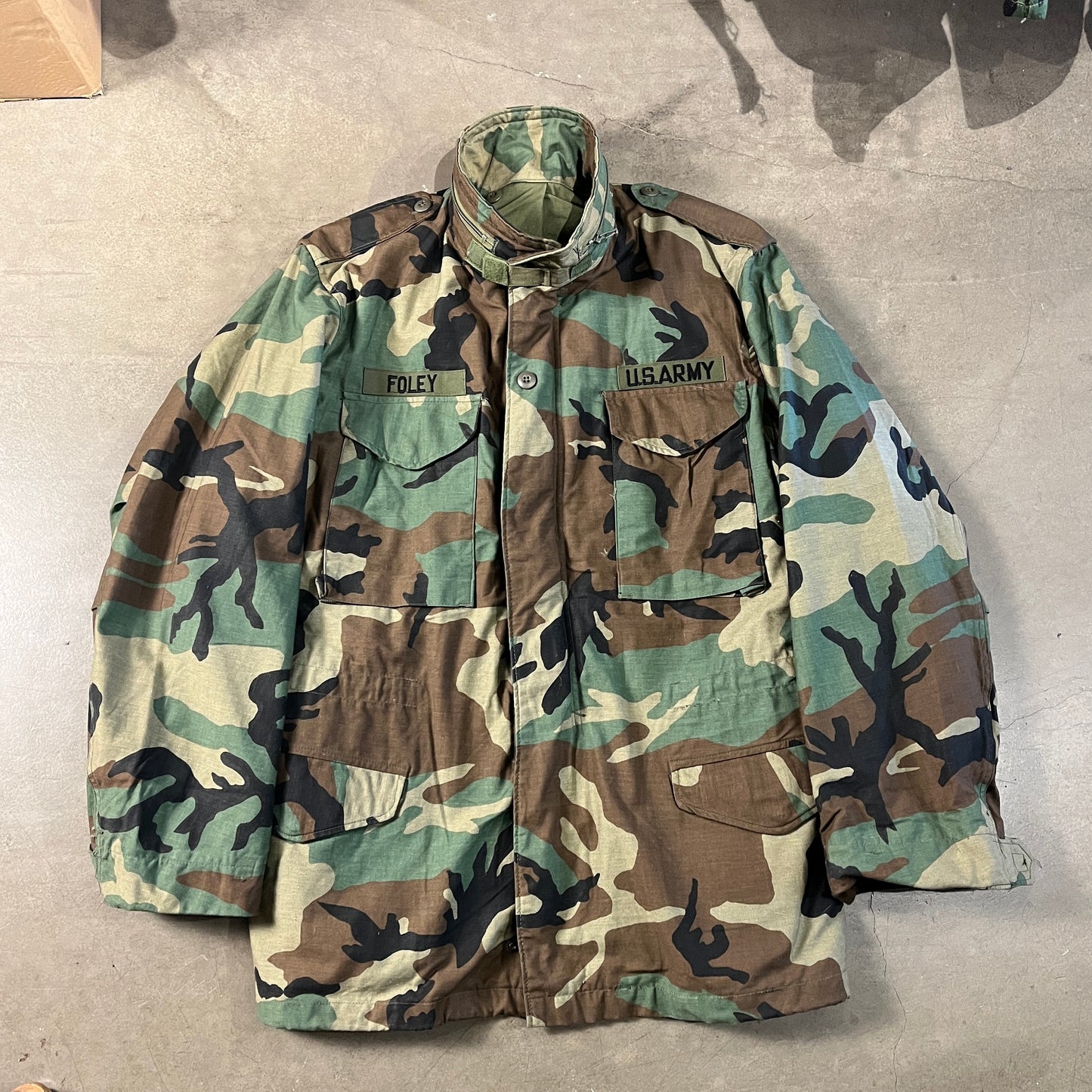 M65 Woodland Field Jacket (L)
