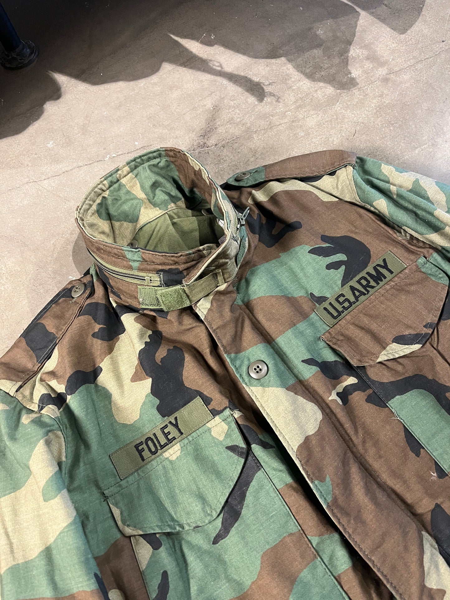 M65 Woodland Field Jacket (L)