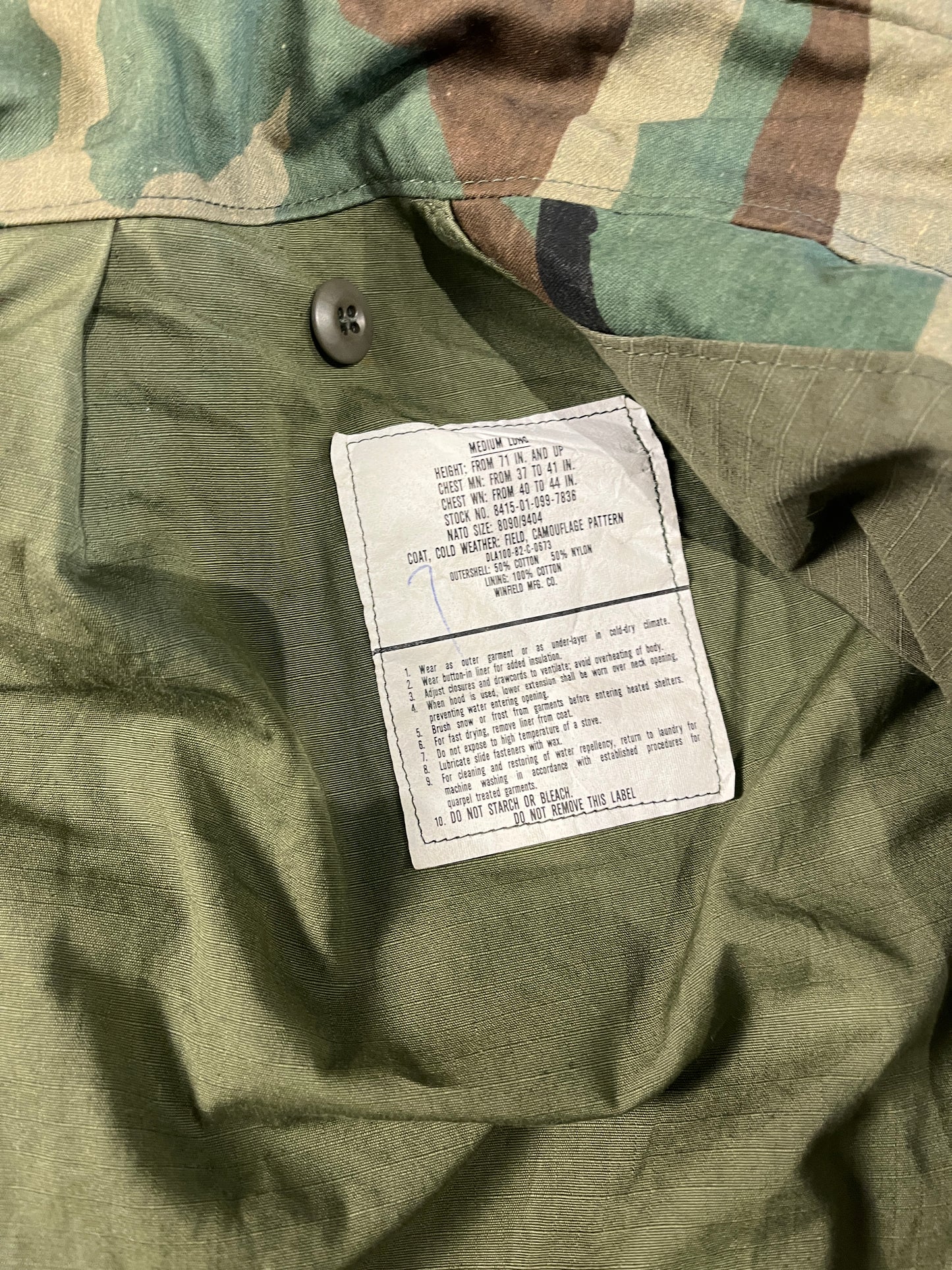 M65 Woodland Field Jacket (L)