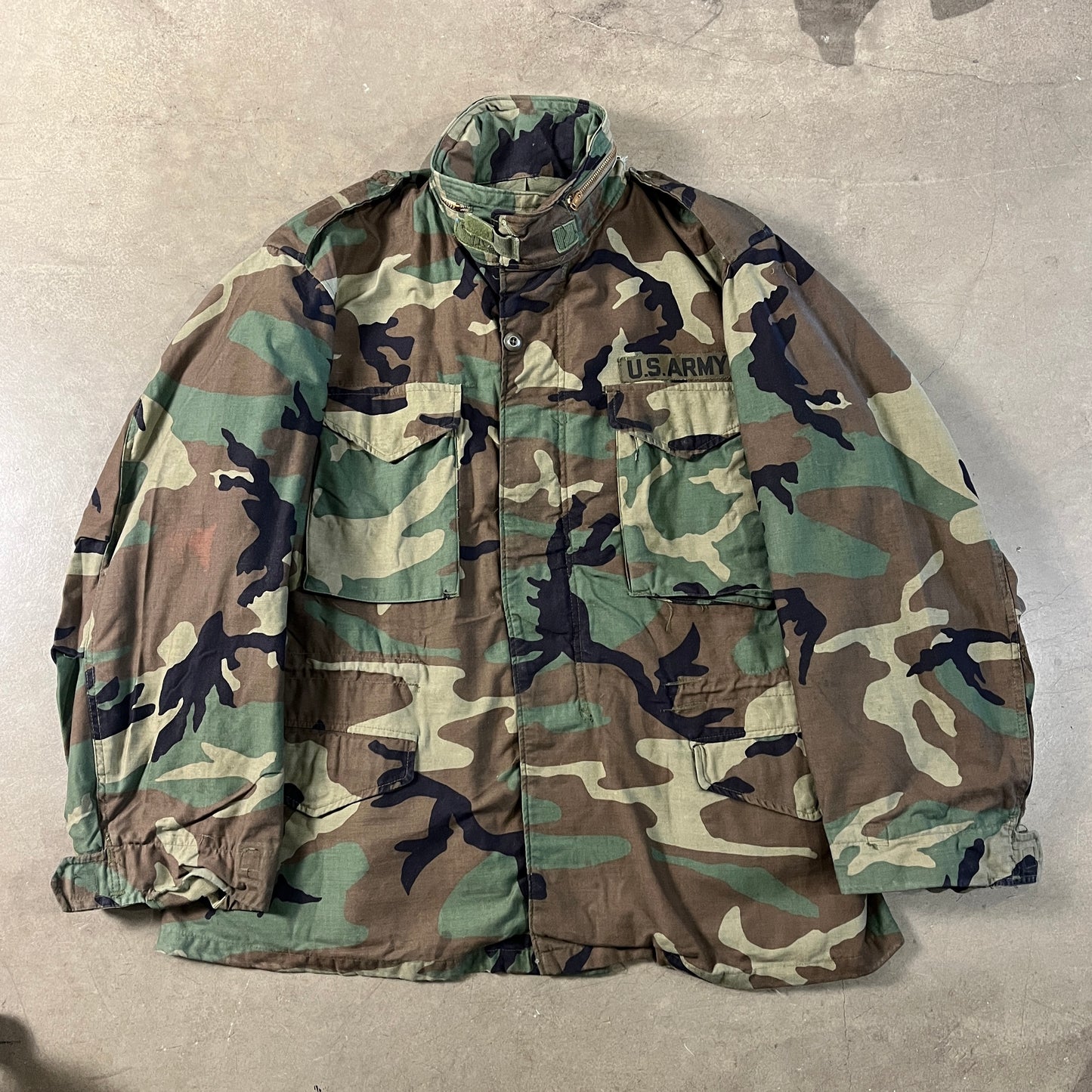 M65 Woodland Field Jacket (XL)