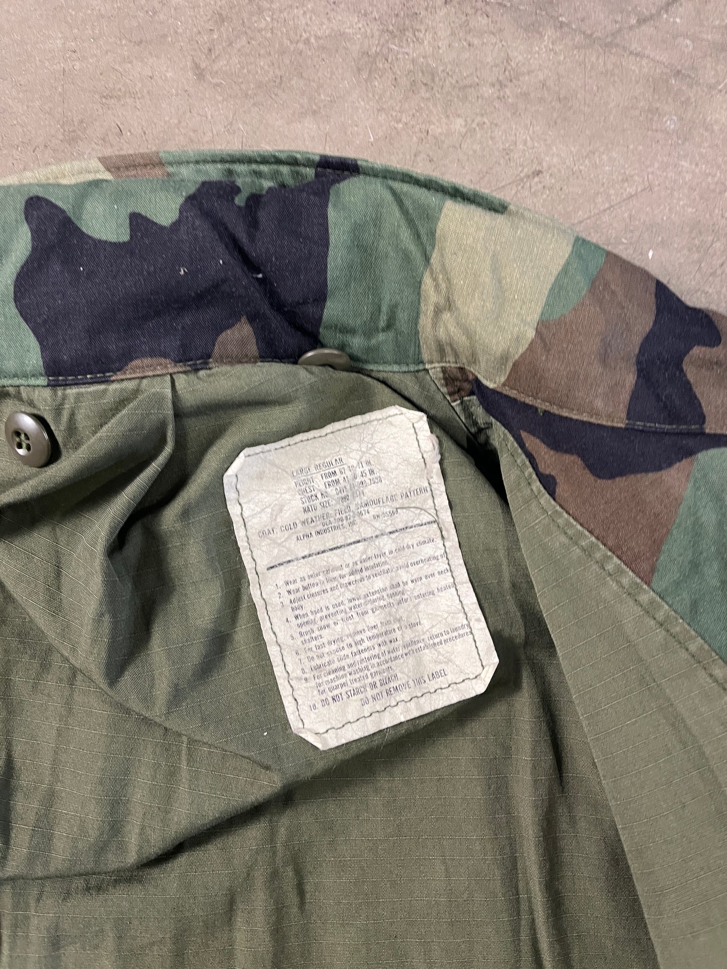 M65 Woodland Field Jacket (XL)