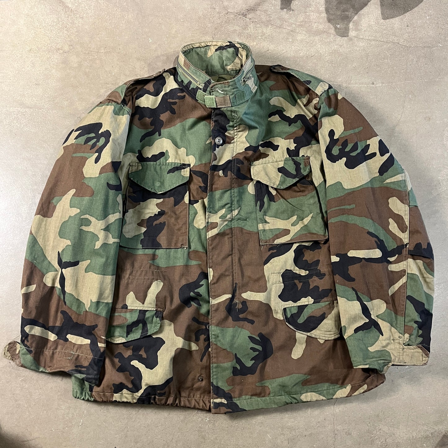 M65 Woodland Field Jacket (2XL)