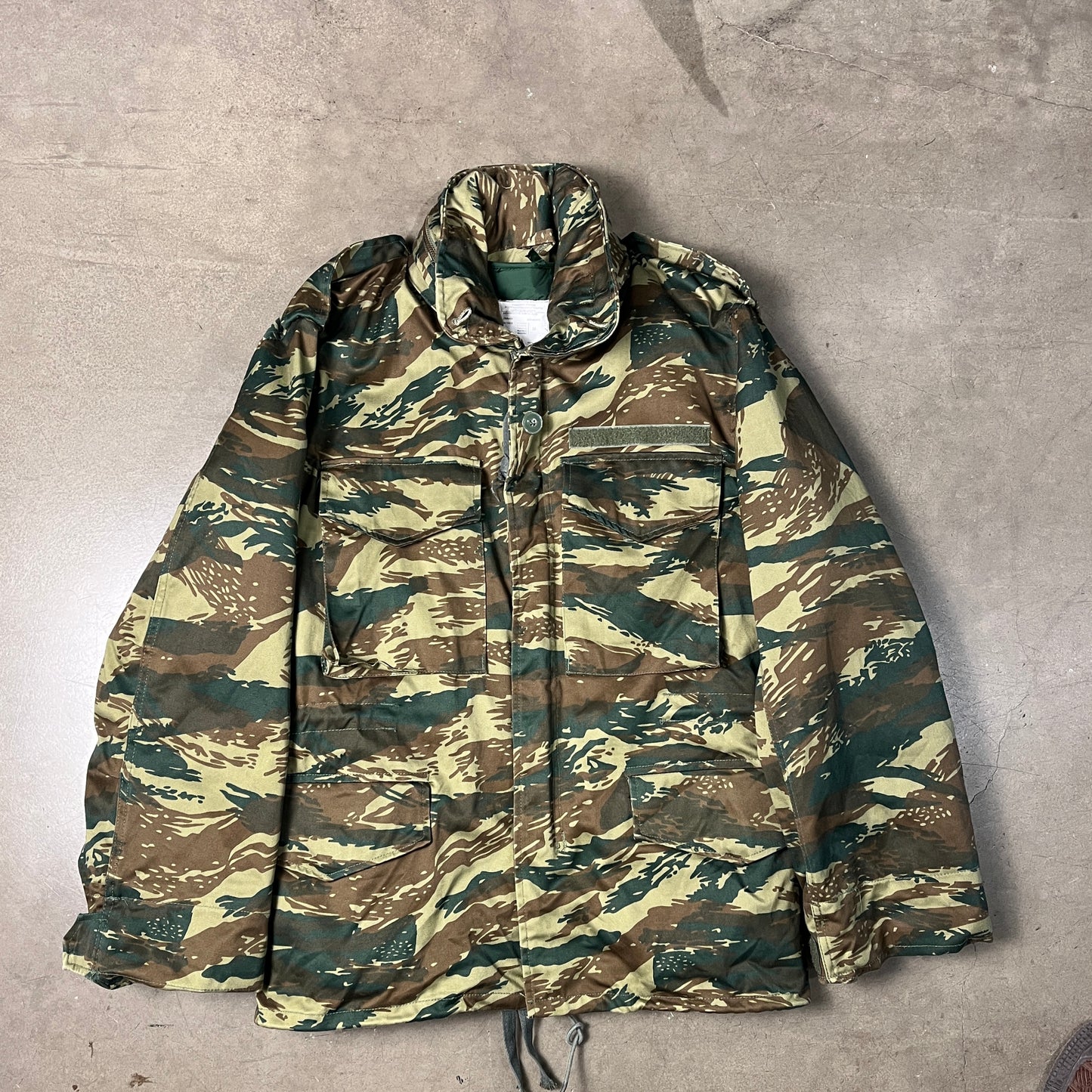Lizard Camo M-65 Field Jacket with Liner