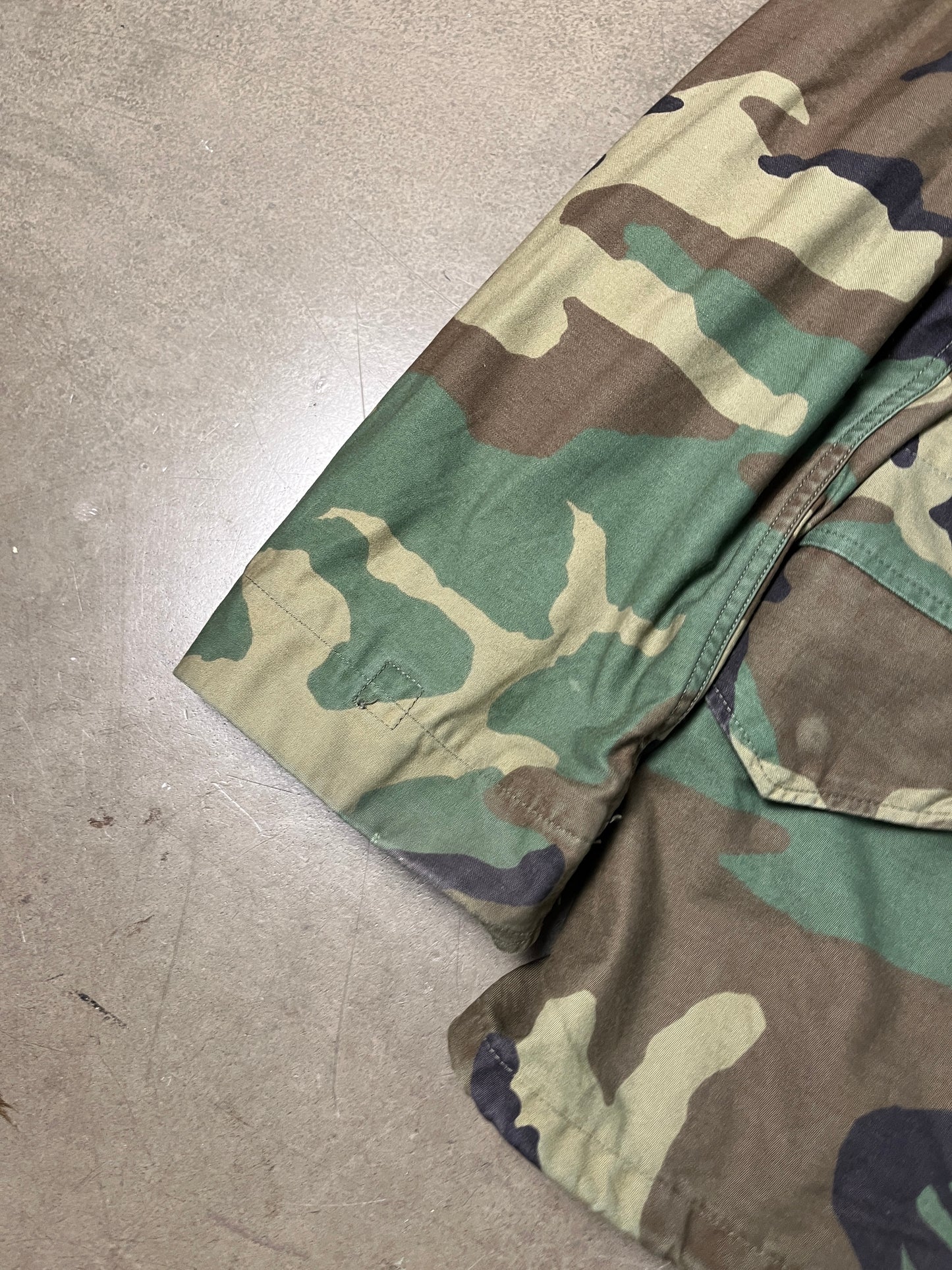 M-65 Woodland Camo Field Jacket (M)