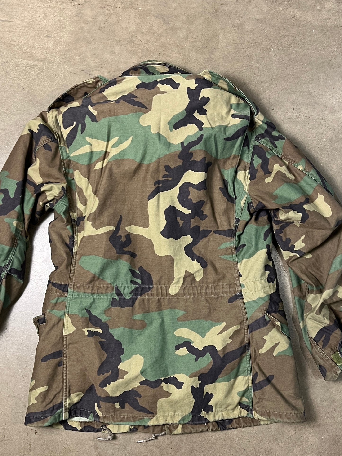 M-65 Woodland Camo Field Jacket (M)