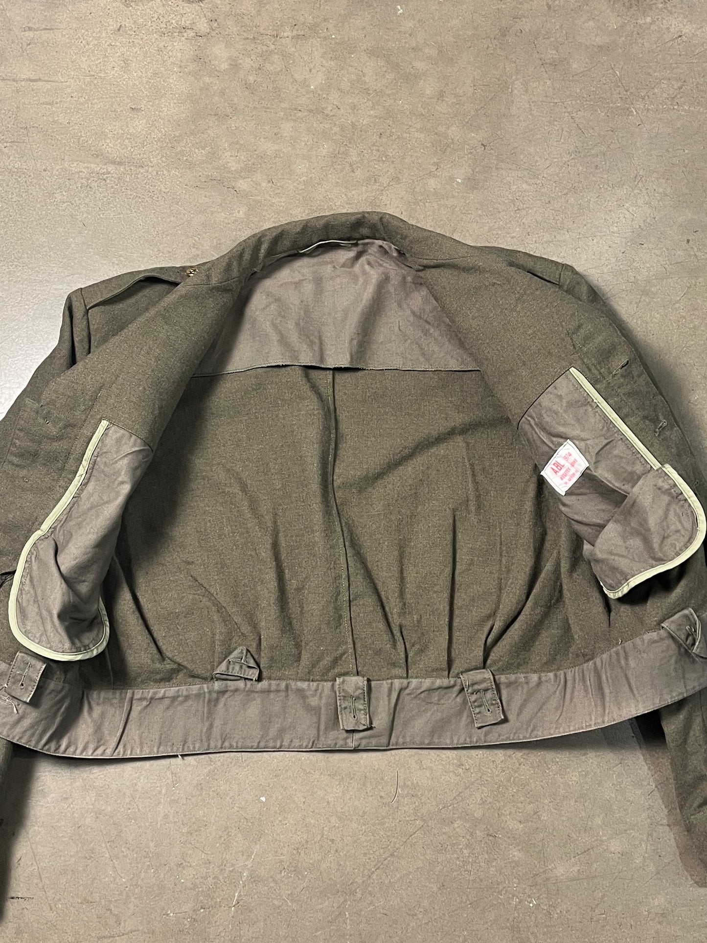 Belgian 60's Wool Cropped Jacket