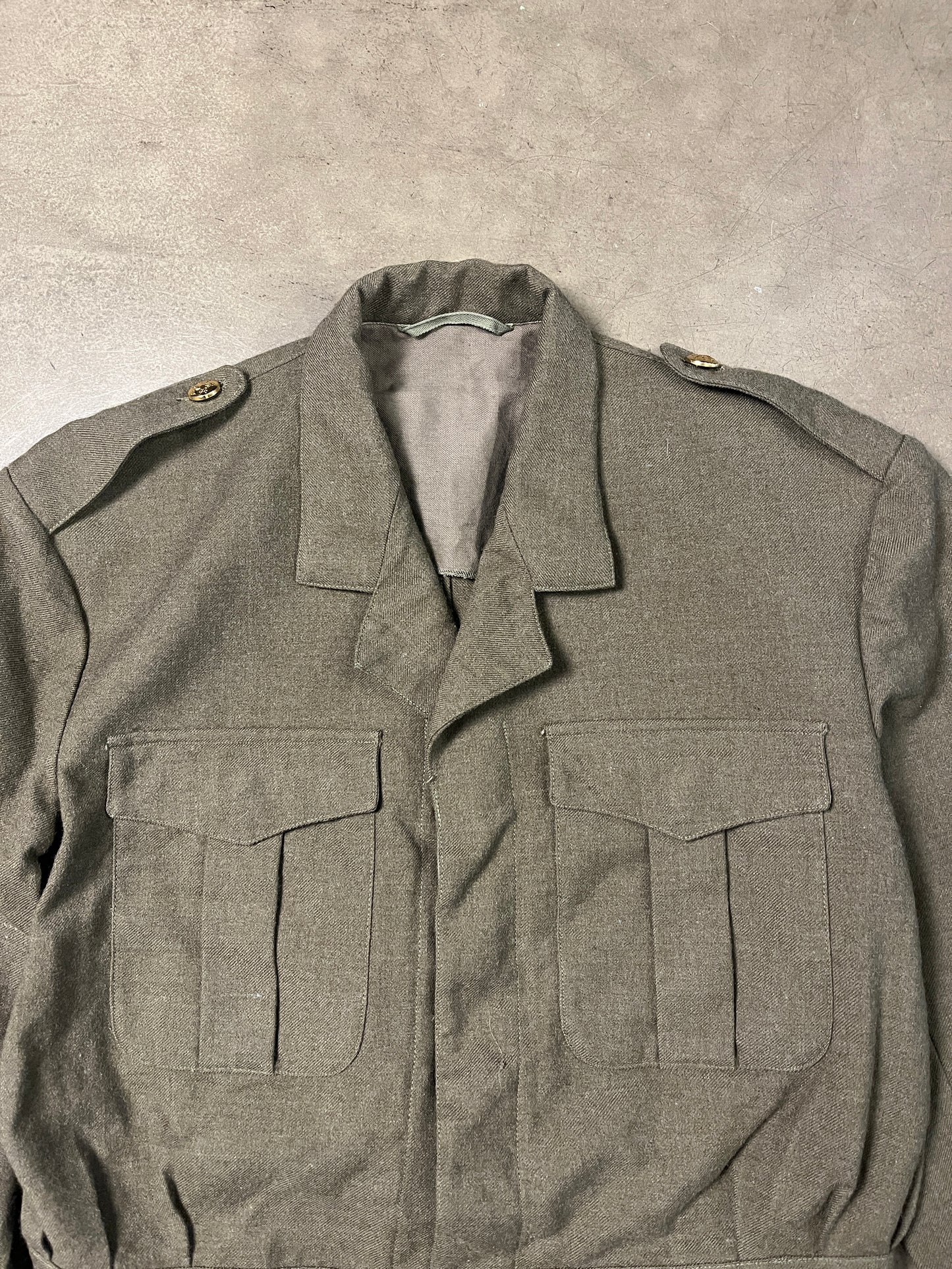 Belgian 60's Wool Cropped Jacket