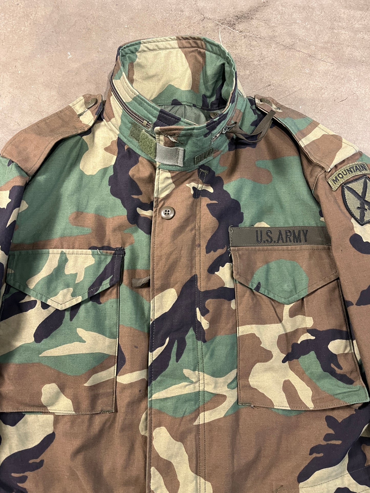 M65 Woodland Field Jacket (L)