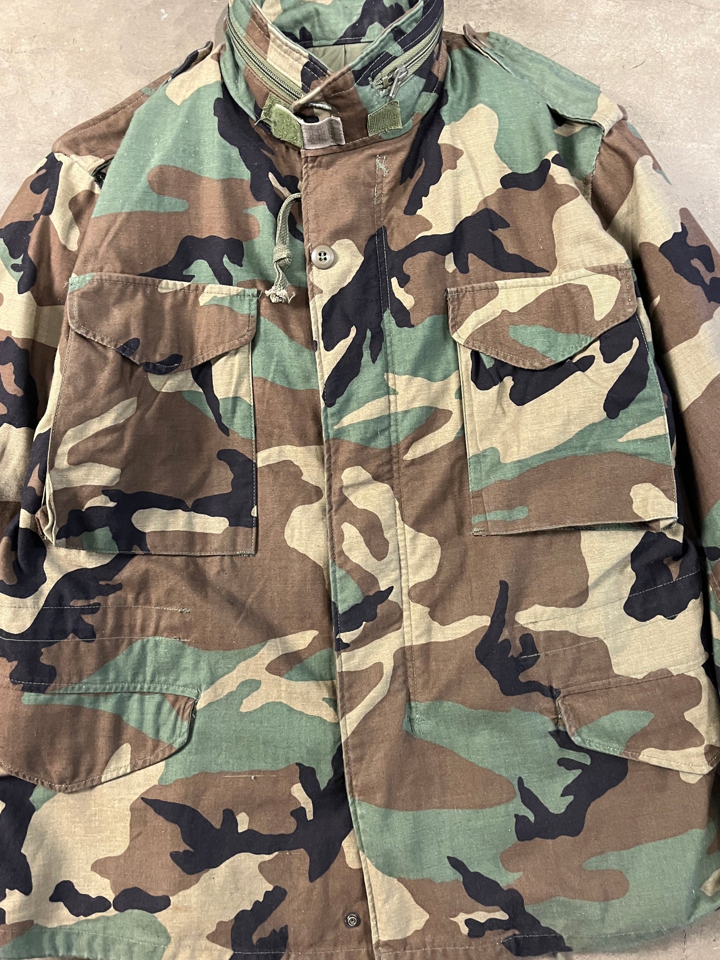 M65 Woodland Field Jacket (L)