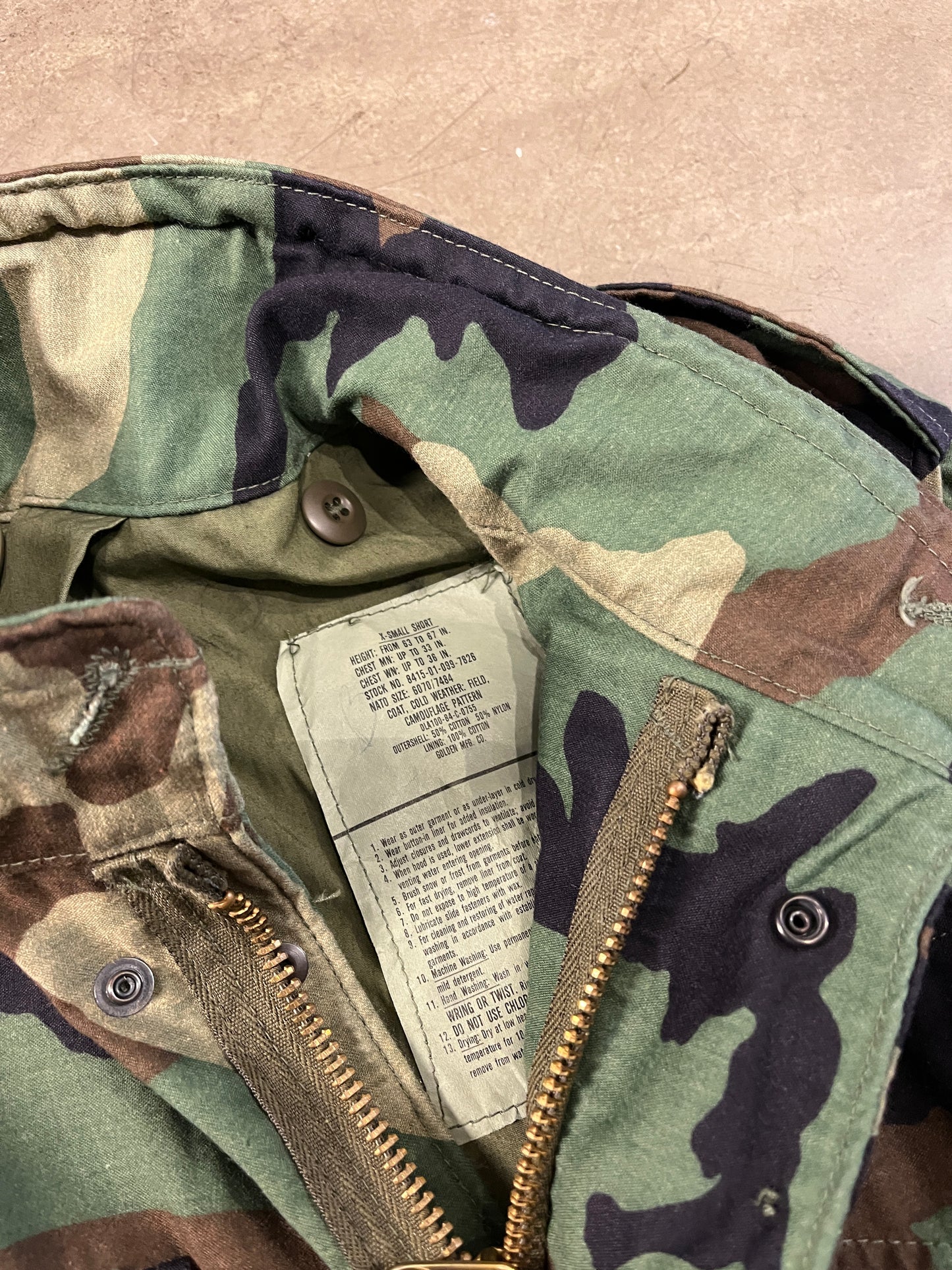 M65 Woodland Field Jacket (S)
