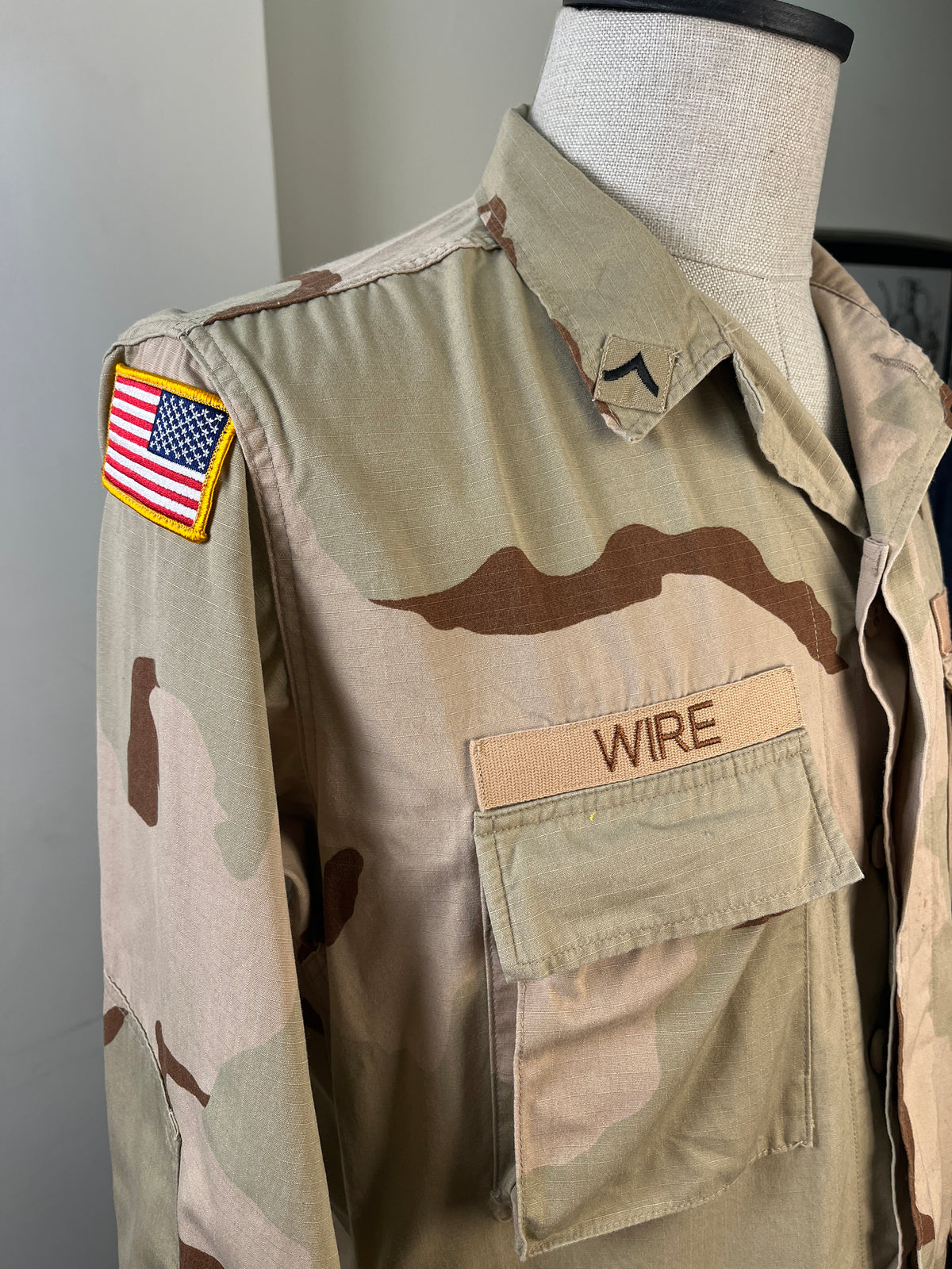 US Army Desert Camo Jacket (L)