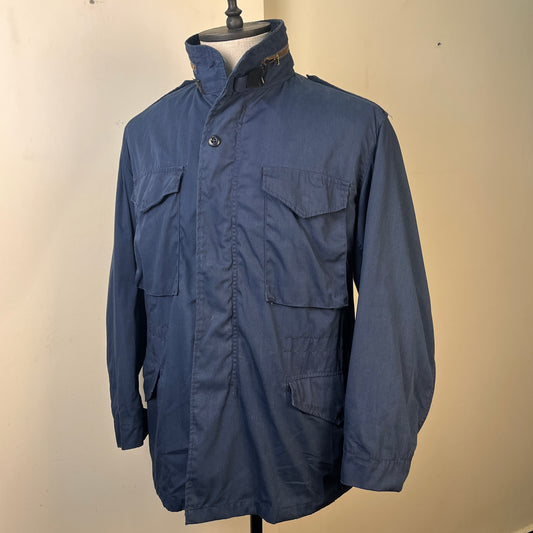 Navy Made in USA M-65 Field Jacket (L)