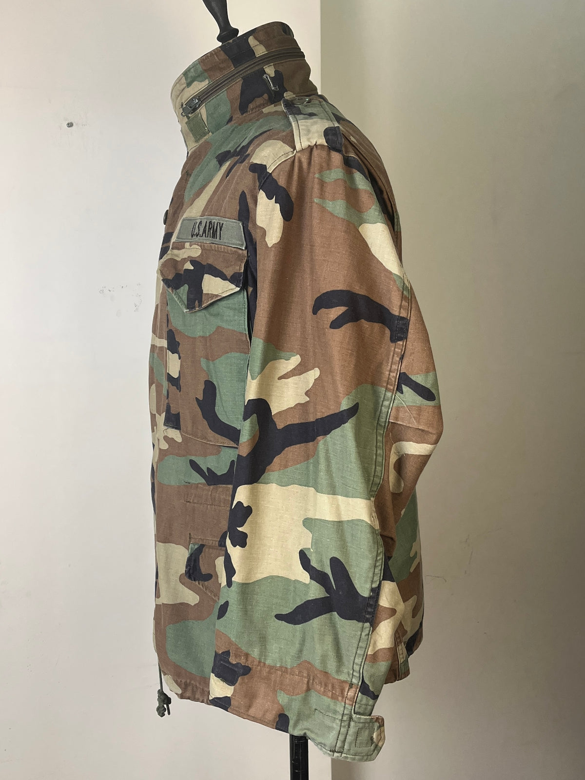 US Army Woodland  M-65 Field Jacket (L)