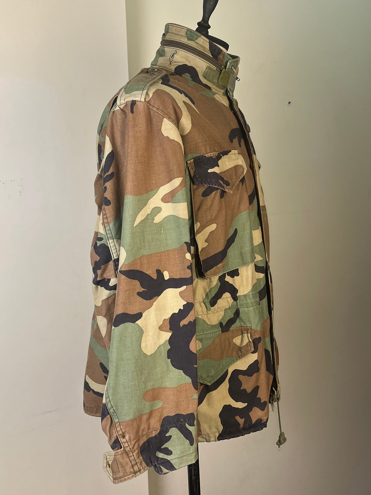 US Army Woodland  M-65 Field Jacket (L)