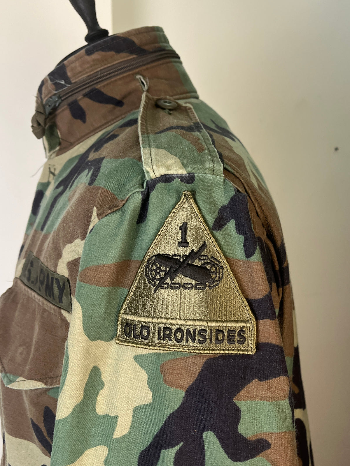 US Army Woodland  M-65 Field Jacket (L)