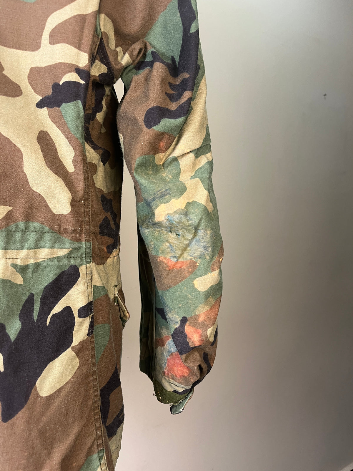 US Army Woodland  M-65 Field Jacket (L)